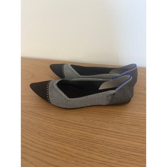 Rothy's The Point Grey Mist Captoe Size 8 - Picture 6 of 8